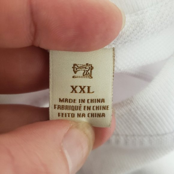 Scotch & Soda Mens Palm Tree Polo Size XXL White Short Sleeve Collar Buttons - Picture 4 of 14